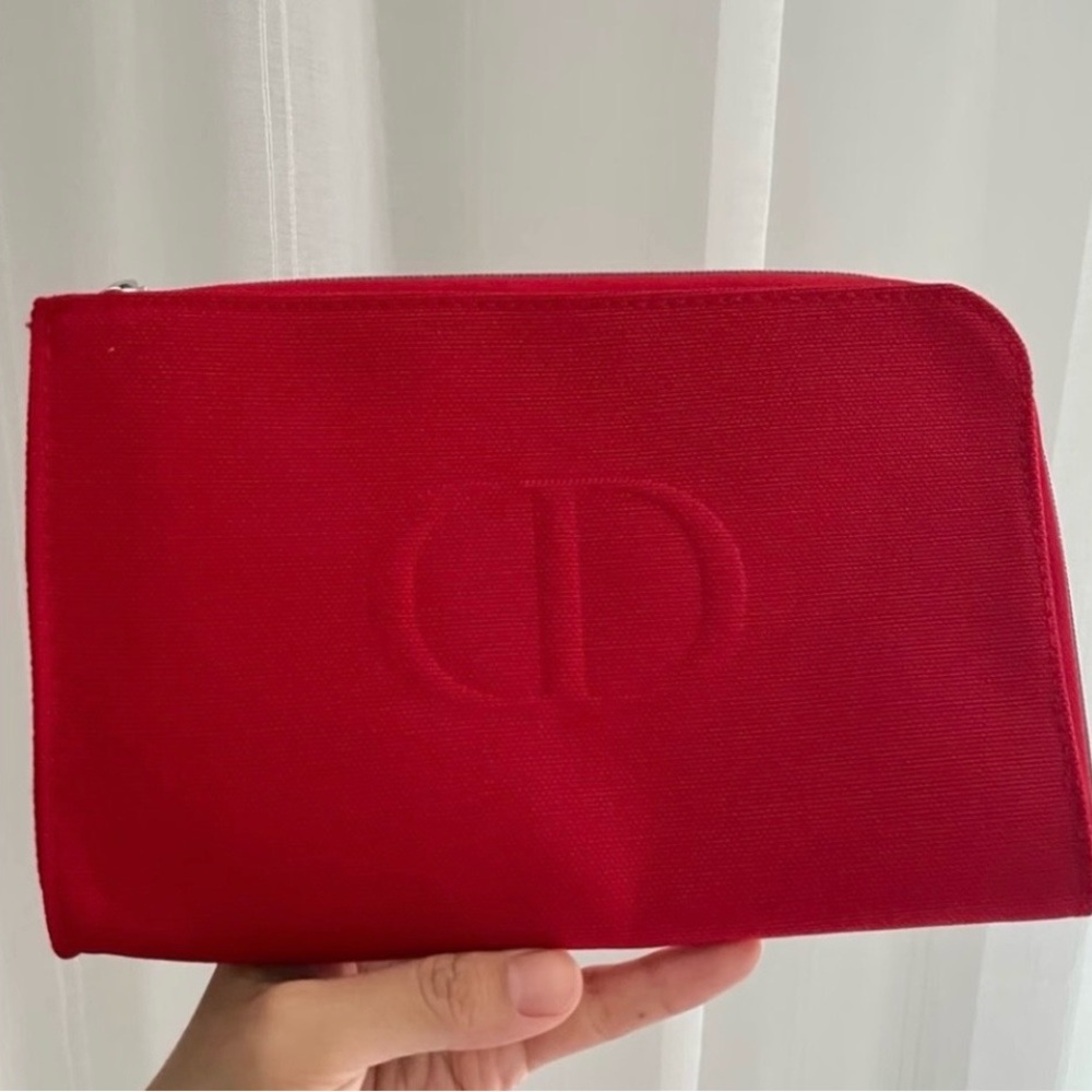 Dior Beauty Red Pouch - Picture 2 of 4